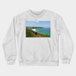 Carbis Bay, Cornwall Crewneck Sweatshirt